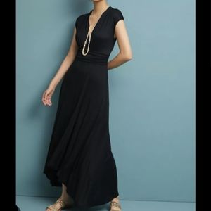 anthropologie MAEVE bristol maxi jersey dress S